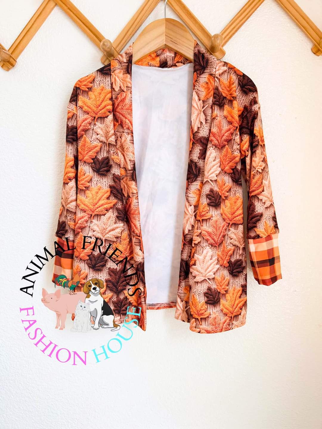 Fall Leaves Cardigan